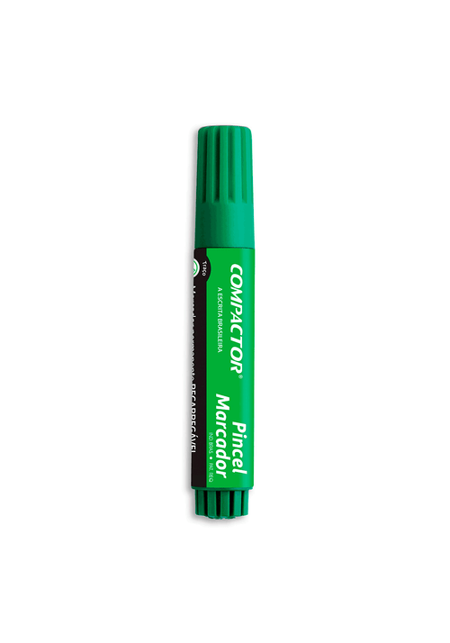 Pincel-marcador-verde