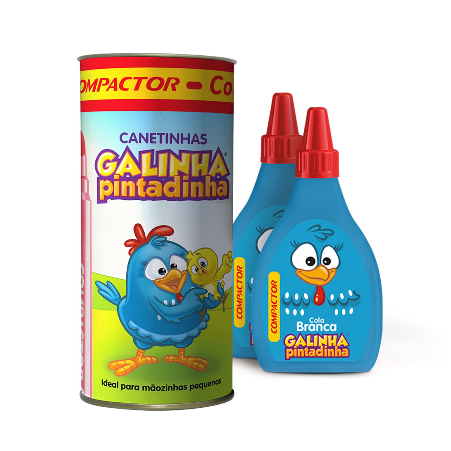 Kit Caneca para pintar Galinha Pintadinha + Jogo de Canetinhas Laváveis em  Promoção na Americanas