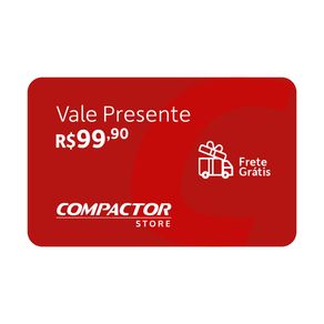 Vale Presente Compactor Store - R$99,90
